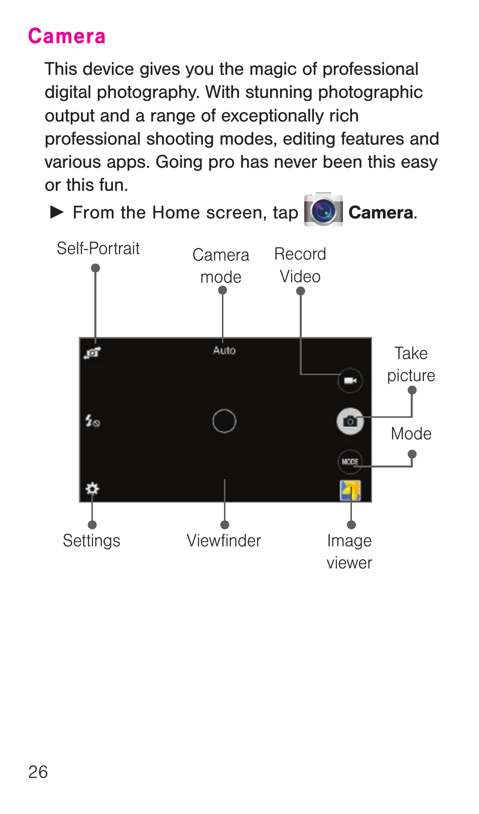 Camera | Samsung SM-G386TZKATMB User Manual | Page 27 / 36