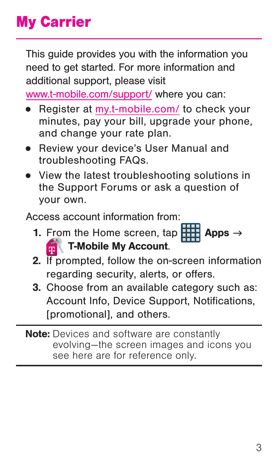 My carrier | Samsung SM-G386TZKATMB User Manual | Page 4 / 36