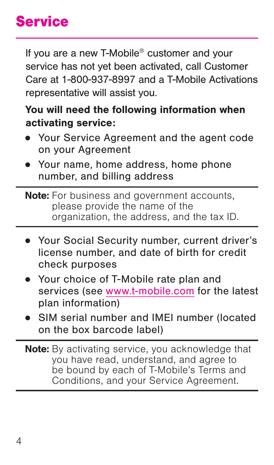 Service | Samsung SM-G386TZKATMB User Manual | Page 5 / 36