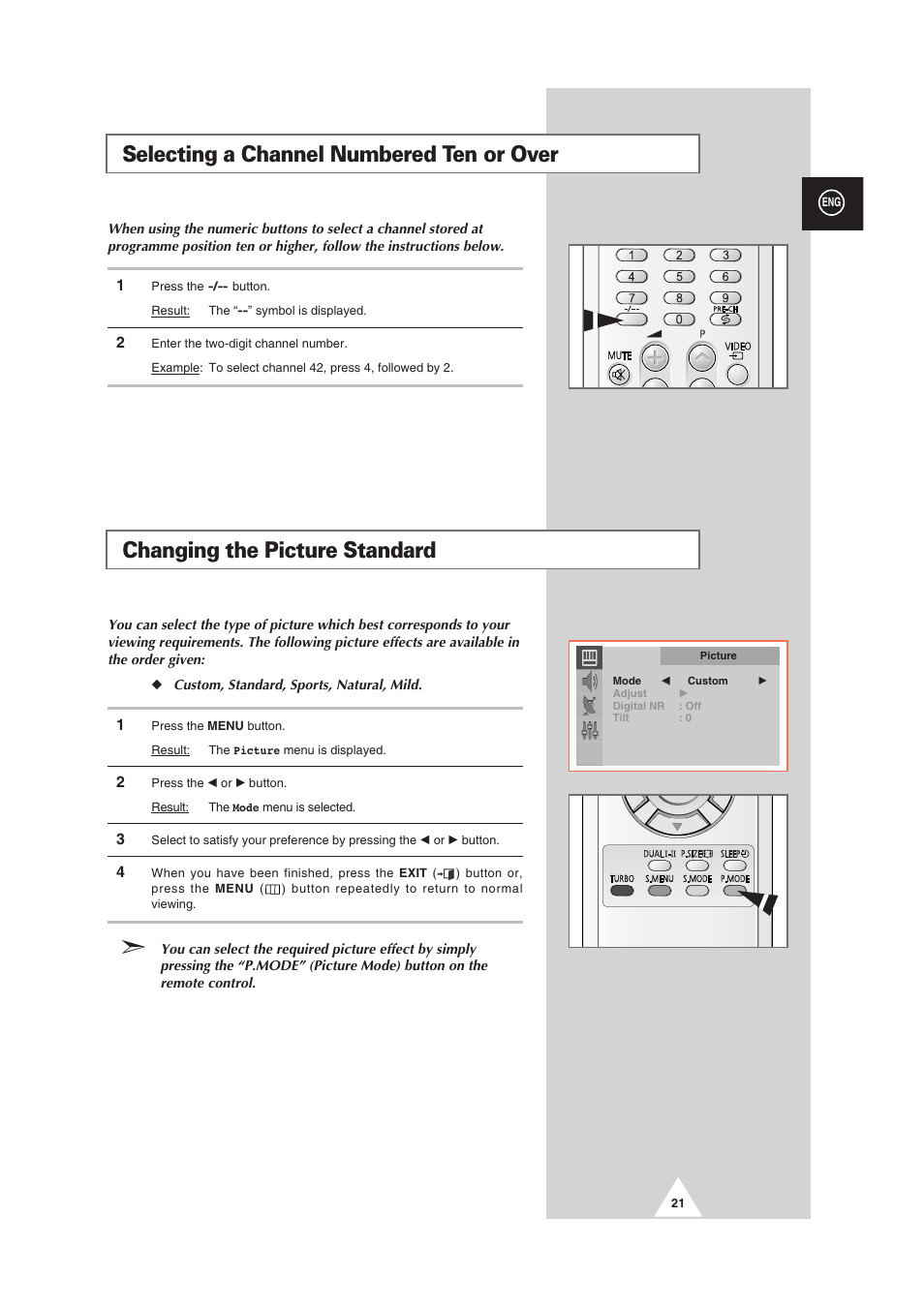 Samsung CW29M064N2XXEC User Manual | Page 21 / 40