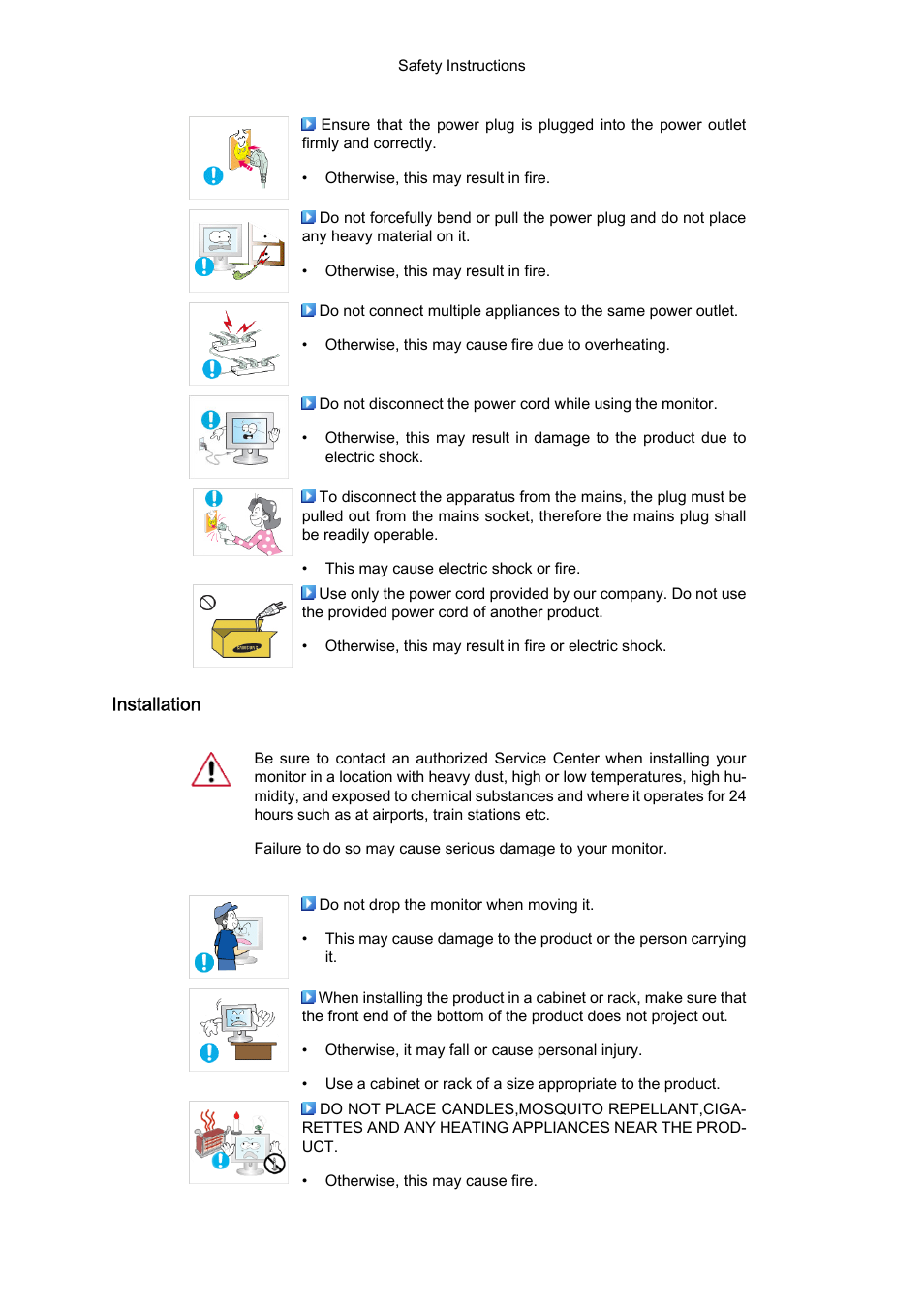 Installation | Samsung LS24KIZKFV-ZA User Manual | Page 3 / 56
