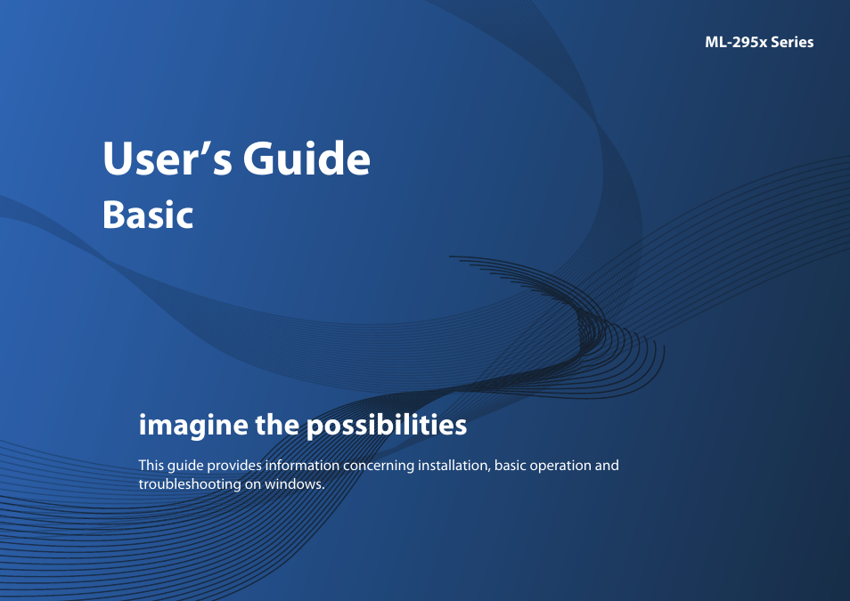 Samsung ML-2955ND-XAA User Manual | 230 pages