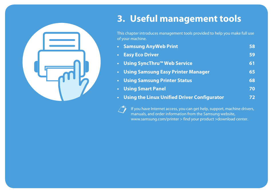 Useful management tools | Samsung ML-2955ND-XAA User Manual | Page 147 / 230