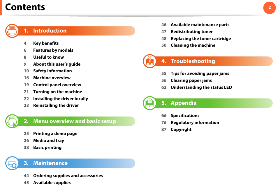 Samsung ML-2955ND-XAA User Manual | Page 2 / 230