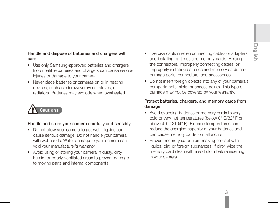 Samsung EC-SL620BBP-US User Manual | Page 3 / 22