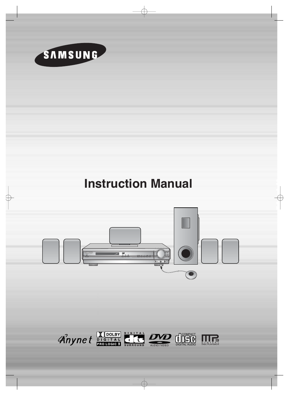 Samsung HTDS650TH-XAC User Manual | 78 pages