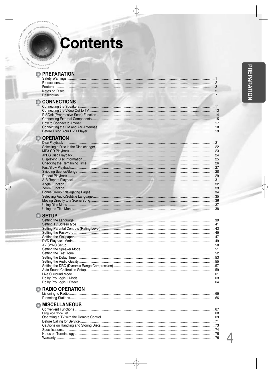 Samsung HTDS650TH-XAC User Manual | Page 5 / 78