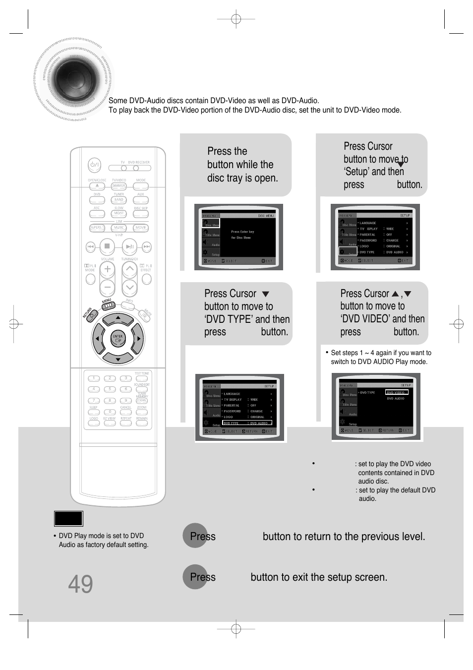 Dvd playback mode | Samsung HTDS650TH-XAC User Manual | Page 50 / 78