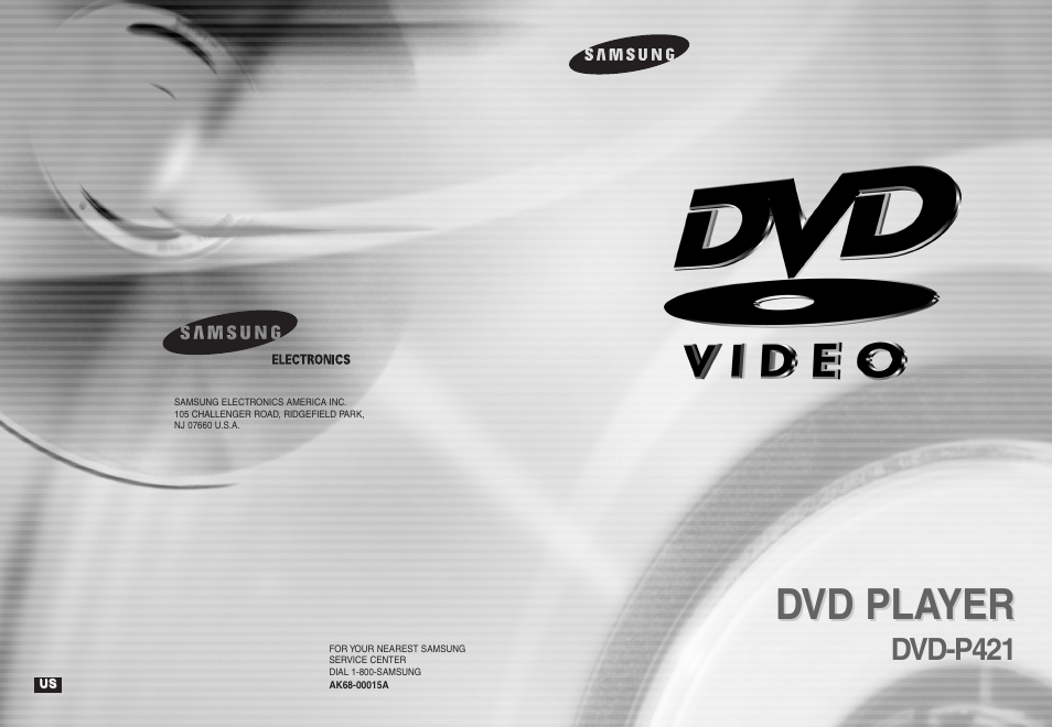 Samsung DVD-P421-XAA User Manual | 22 pages