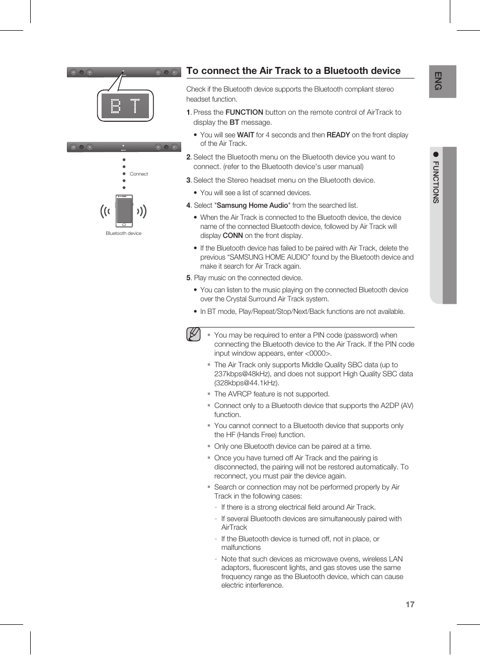 Samsung HW-E450C-ZA User Manual | Page 17 / 26