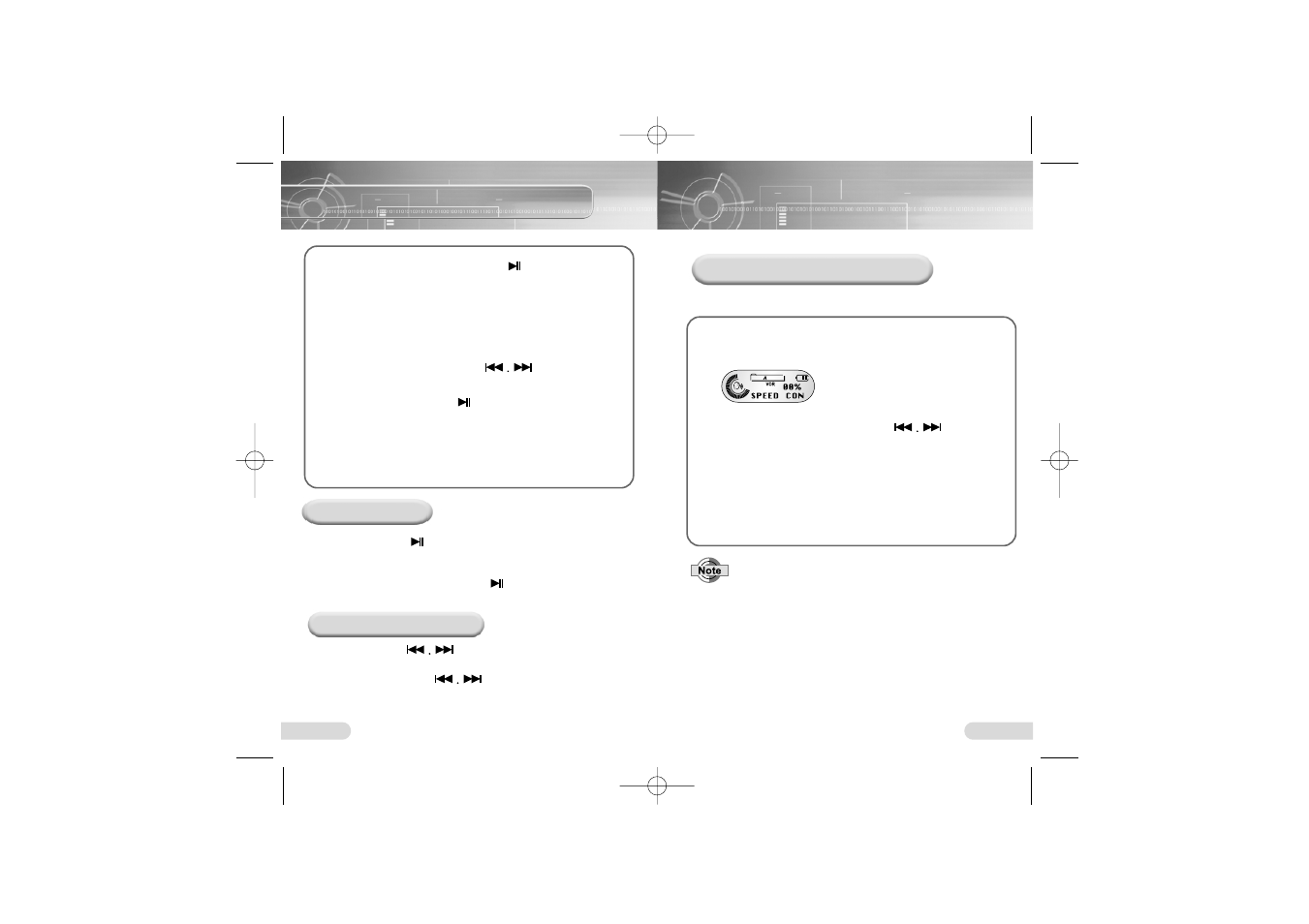 Playing a file | Samsung VY-H200S-XAA User Manual | Page 14 / 27