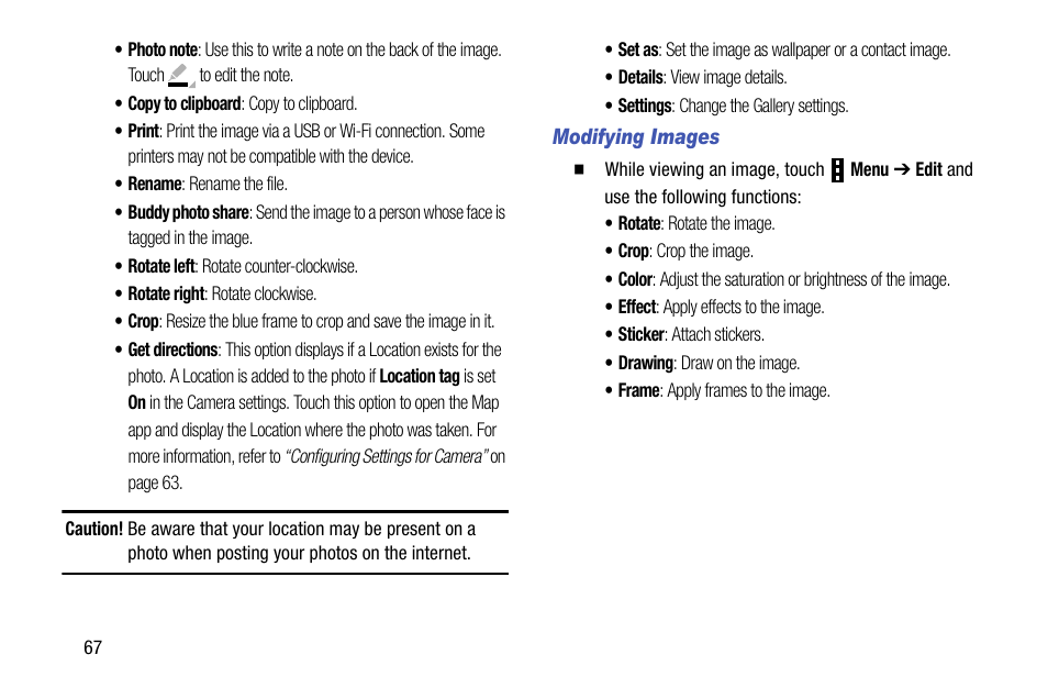 Samsung SM-P905VZKAVZW User Manual | Page 73 / 158