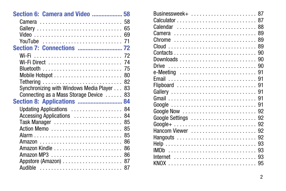 Samsung SM-P905VZKAVZW User Manual | Page 8 / 158