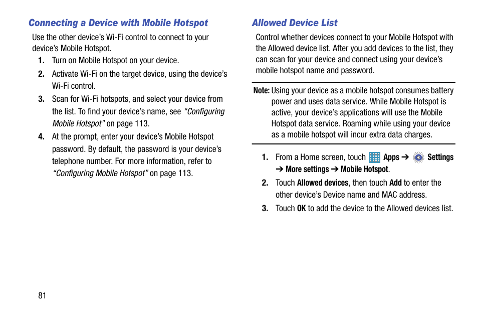 Samsung SM-P905VZKAVZW User Manual | Page 87 / 158