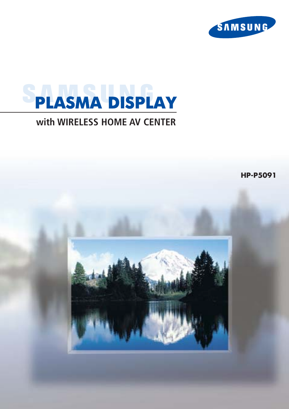 Samsung HPP5091X-XAA User Manual | 84 pages