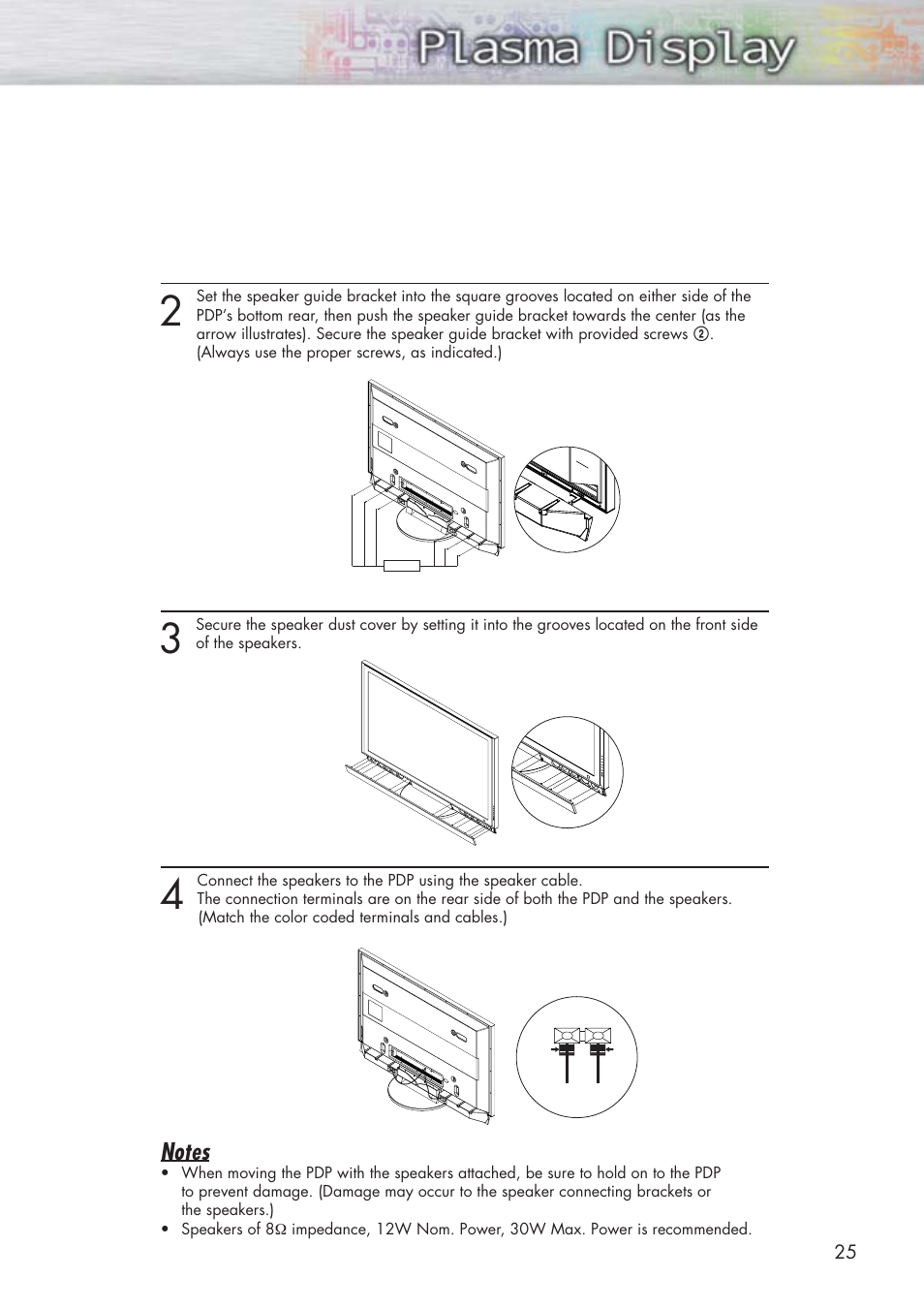 Samsung HPP5091X-XAA User Manual | Page 25 / 84