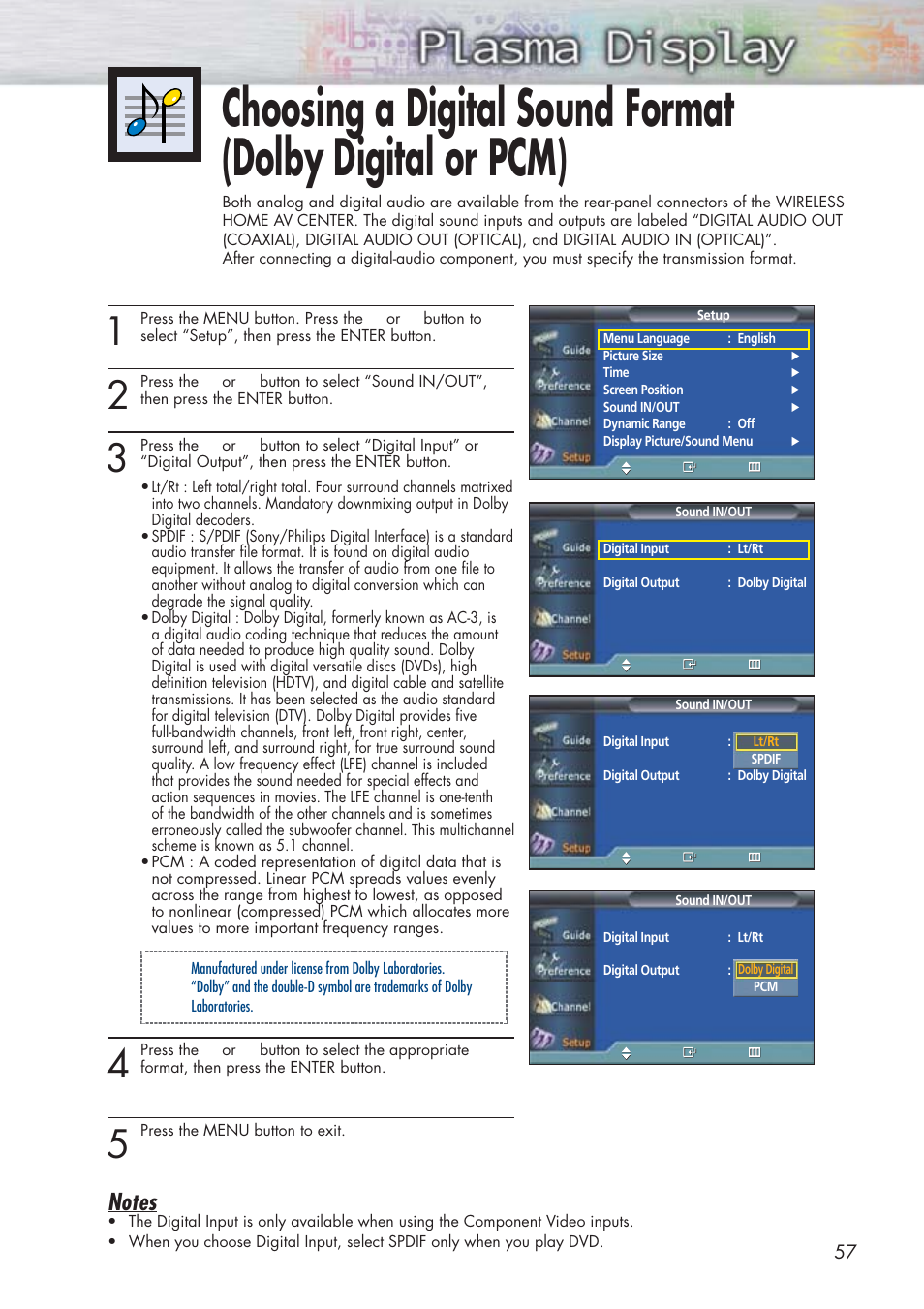 Samsung HPP5091X-XAA User Manual | Page 57 / 84
