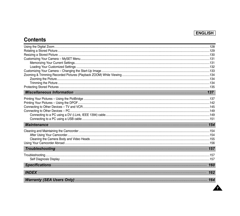 Samsung SC-D6040-AFS User Manual | Page 11 / 169