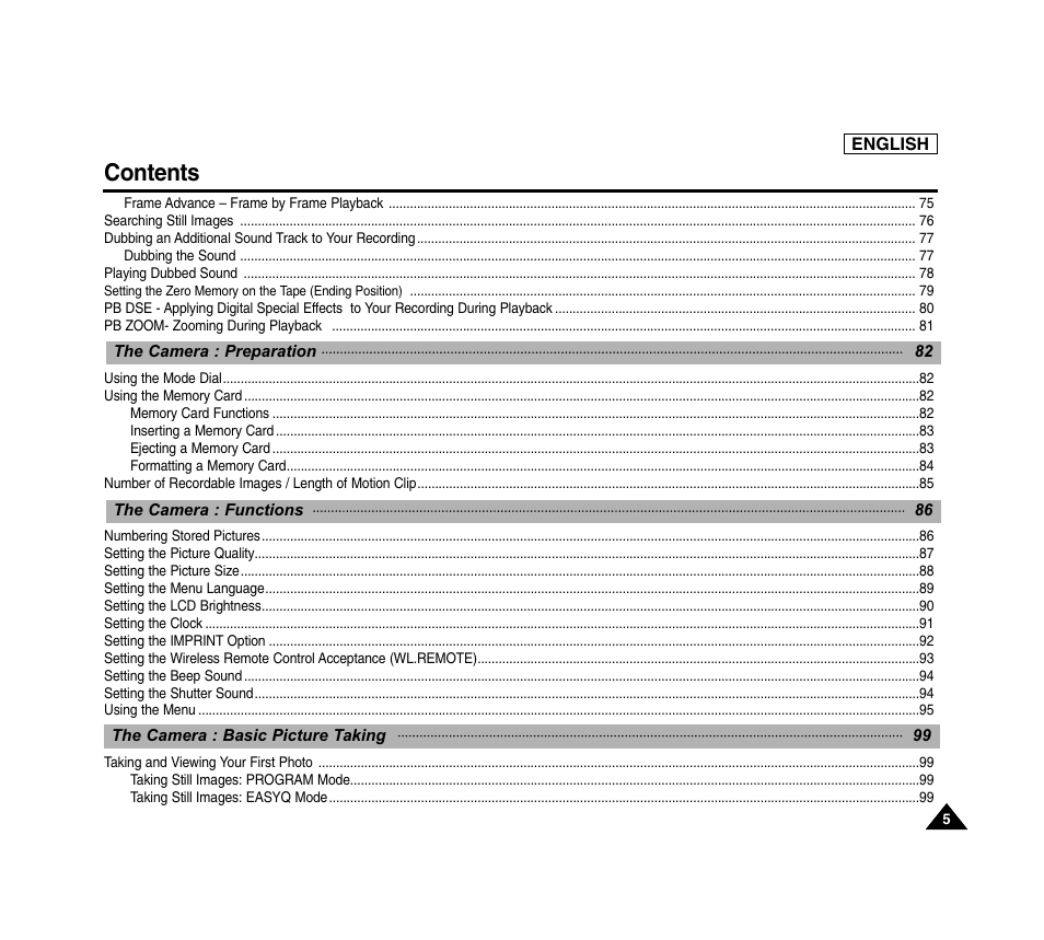 Samsung SC-D6040-AFS User Manual | Page 9 / 169