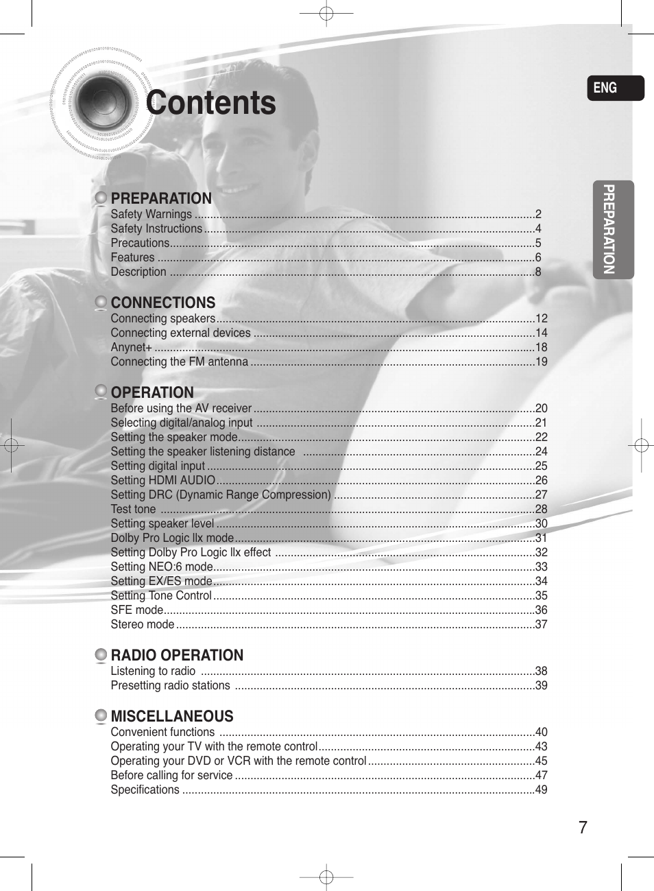 Samsung HT-AS720ST-XAA User Manual | Page 7 / 52