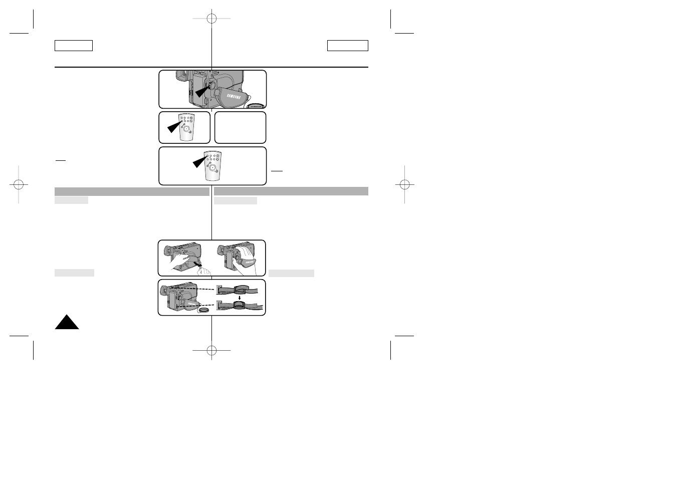 Preparing, Configuración de la videocámara | Samsung SC-L907-XAP User Manual | Page 20 / 76
