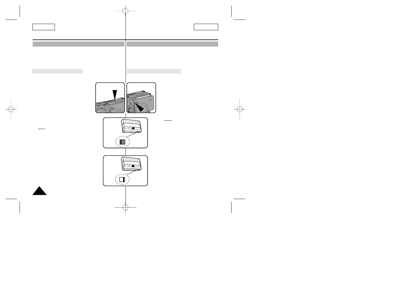 Preparing configuración de la videocámara | Samsung SC-L907-XAP User Manual | Page 26 / 76