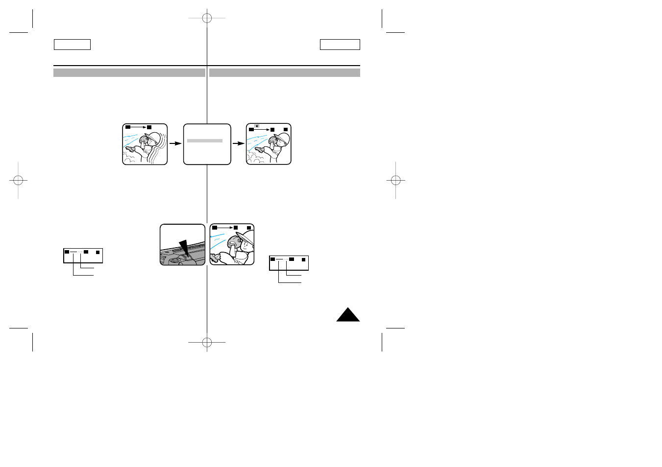 Advanced recording filmación avanzada | Samsung SC-L907-XAP User Manual | Page 35 / 76