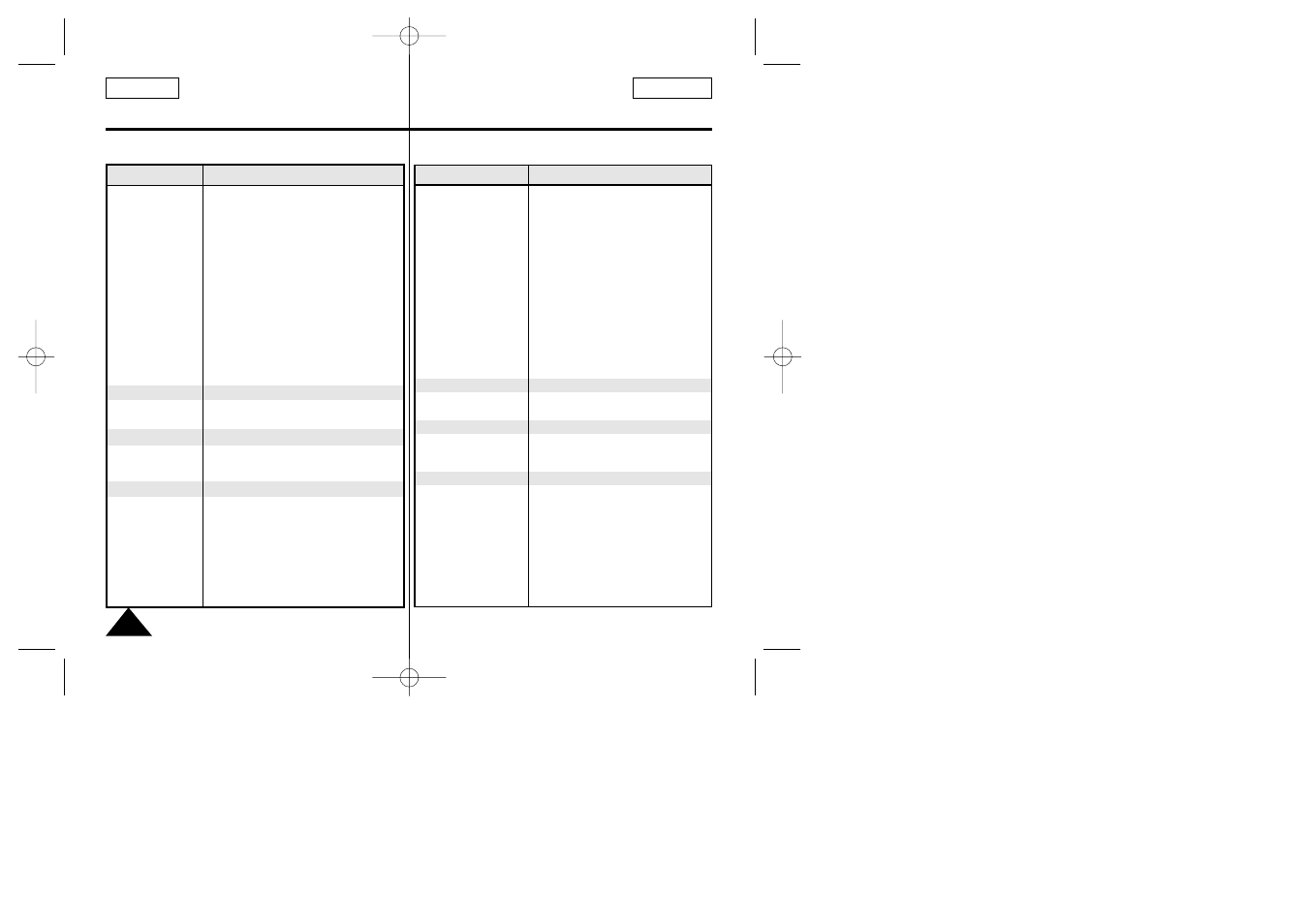 Specifications especificaciones | Samsung SC-L907-XAP User Manual | Page 72 / 76