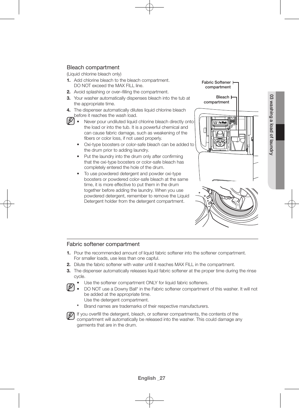 Samsung WF42H5000AW-A2 User Manual | Page 27 / 132