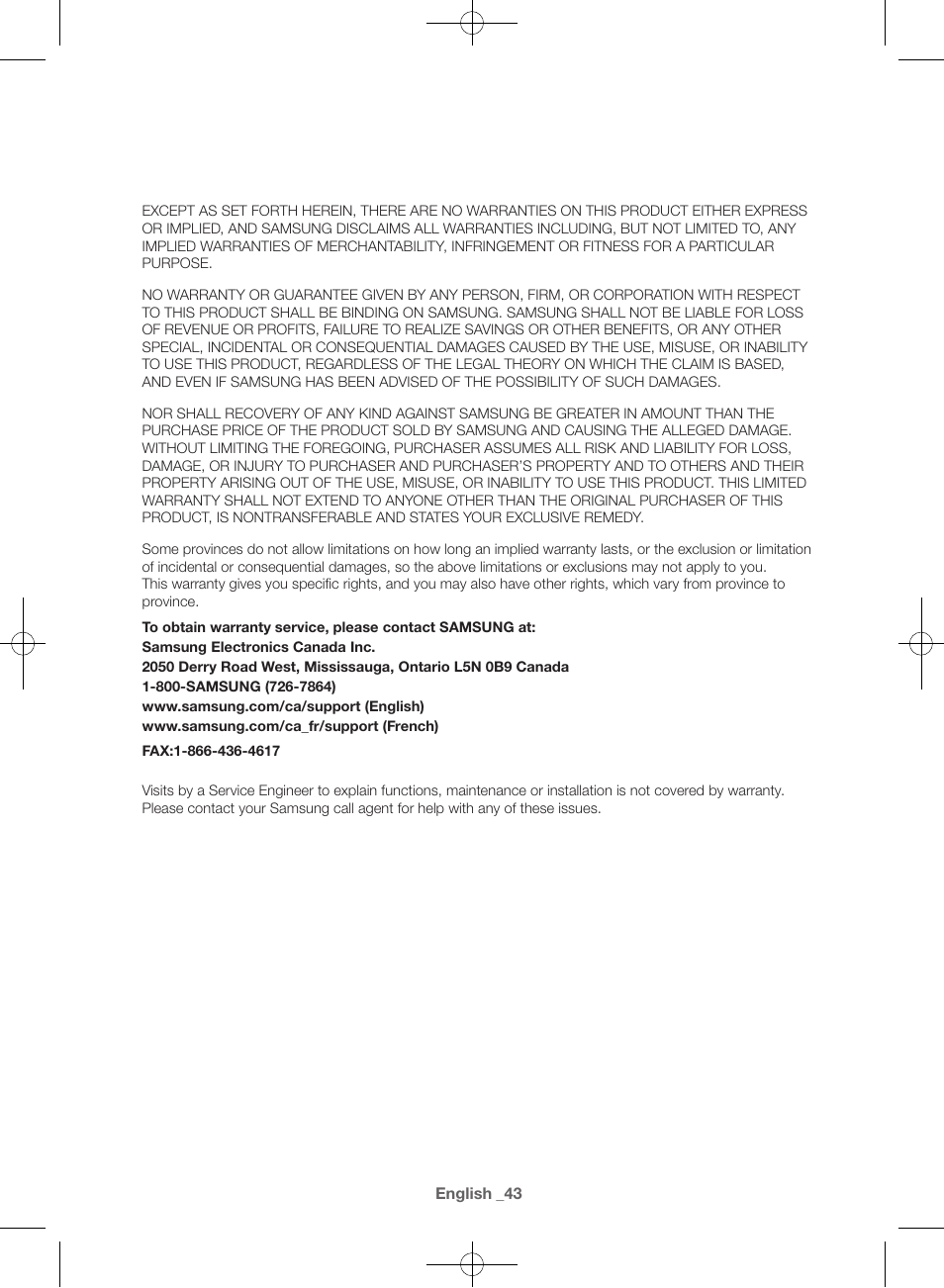Samsung WF42H5000AW-A2 User Manual | Page 43 / 132