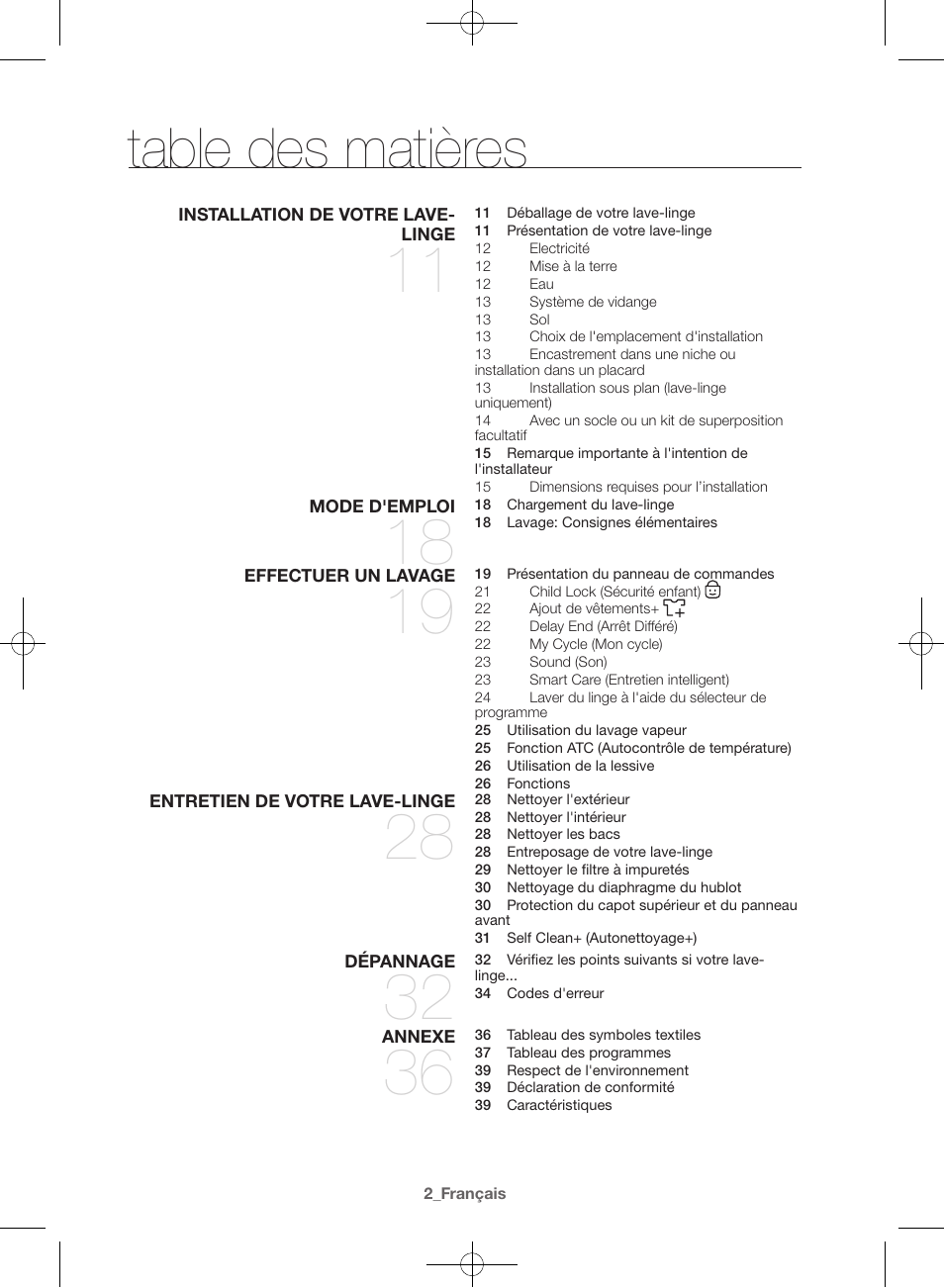 Samsung WF42H5000AW-A2 User Manual | Page 46 / 132
