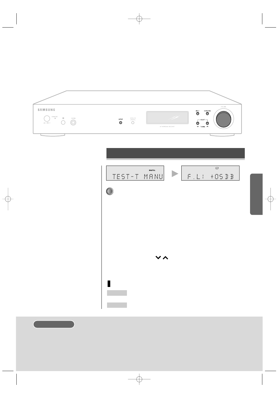 Main unit | Samsung HT-AS601TH-XAA User Manual | Page 28 / 55