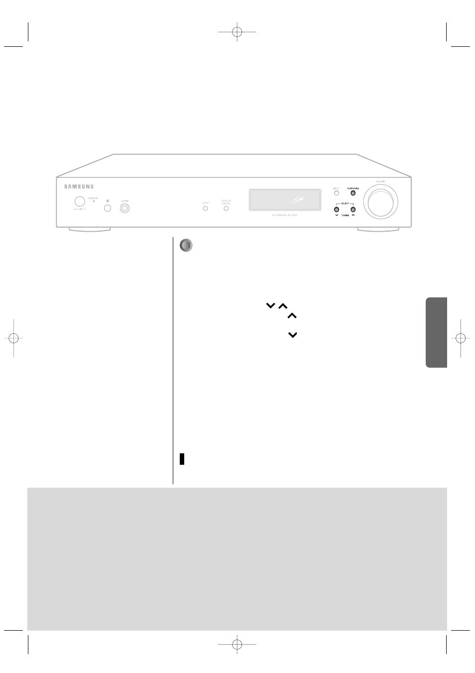 Main unit | Samsung HT-AS601TH-XAA User Manual | Page 38 / 55