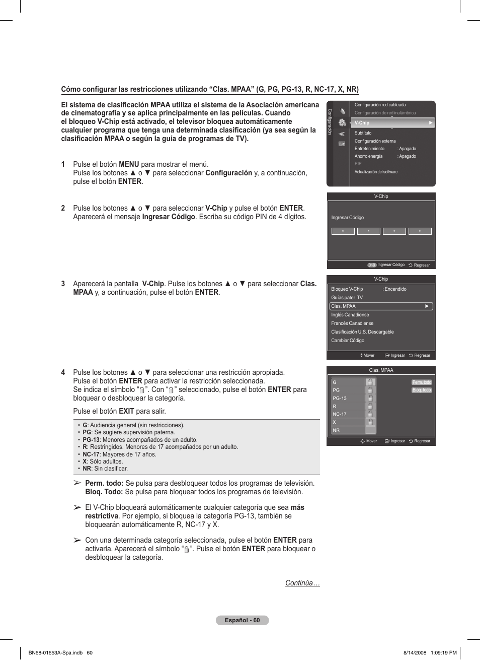 Samsung PN63A760T1FXZA User Manual | Page 204 / 282