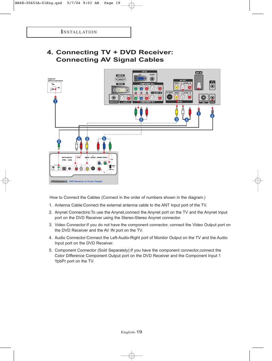 Samsung LTP326WX-XAC User Manual | Page 22 / 90