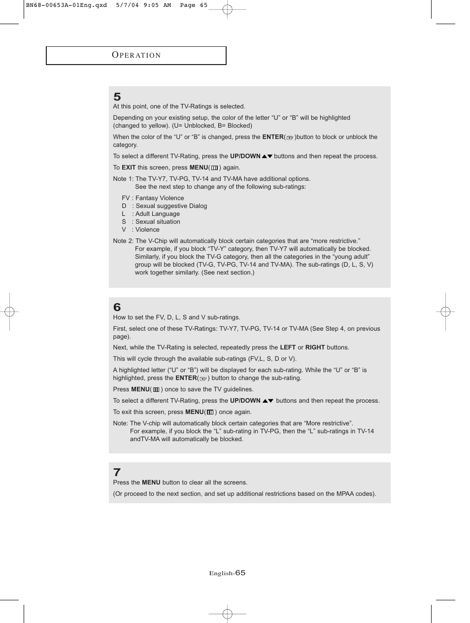 Samsung LTP326WX-XAC User Manual | Page 68 / 90