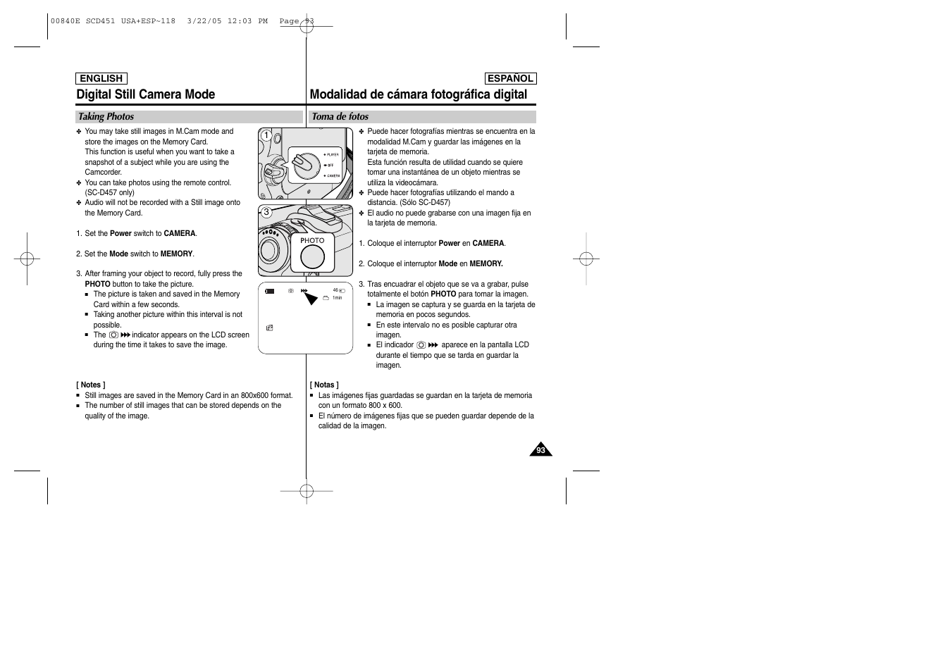 Samsung SC-D453-XAP User Manual | Page 93 / 119