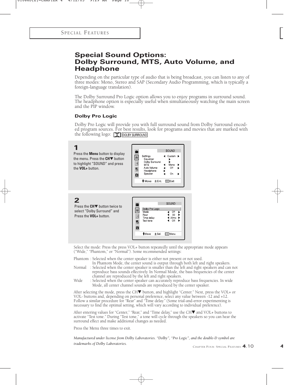 Samsung TSK3092WFX-XAA User Manual | Page 49 / 65