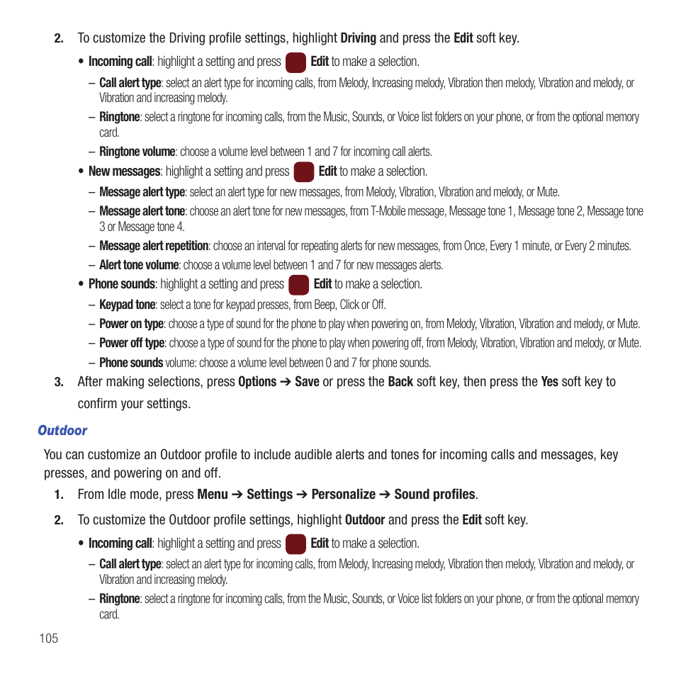 Samsung SGH-T359FBATMB User Manual | Page 108 / 156