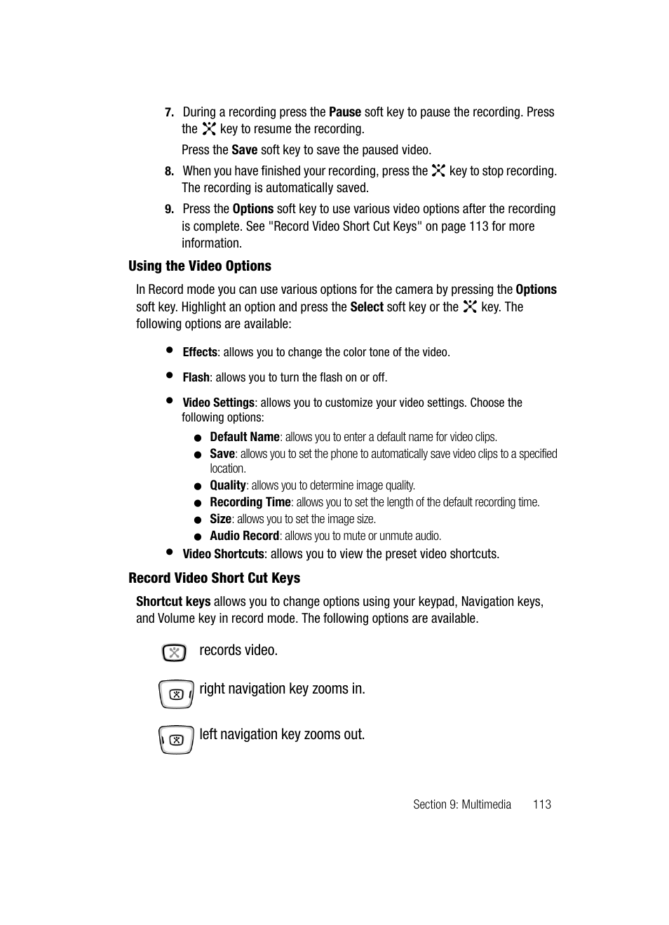 Samsung SGH-ZX20ZKACIN User Manual | Page 113 / 179
