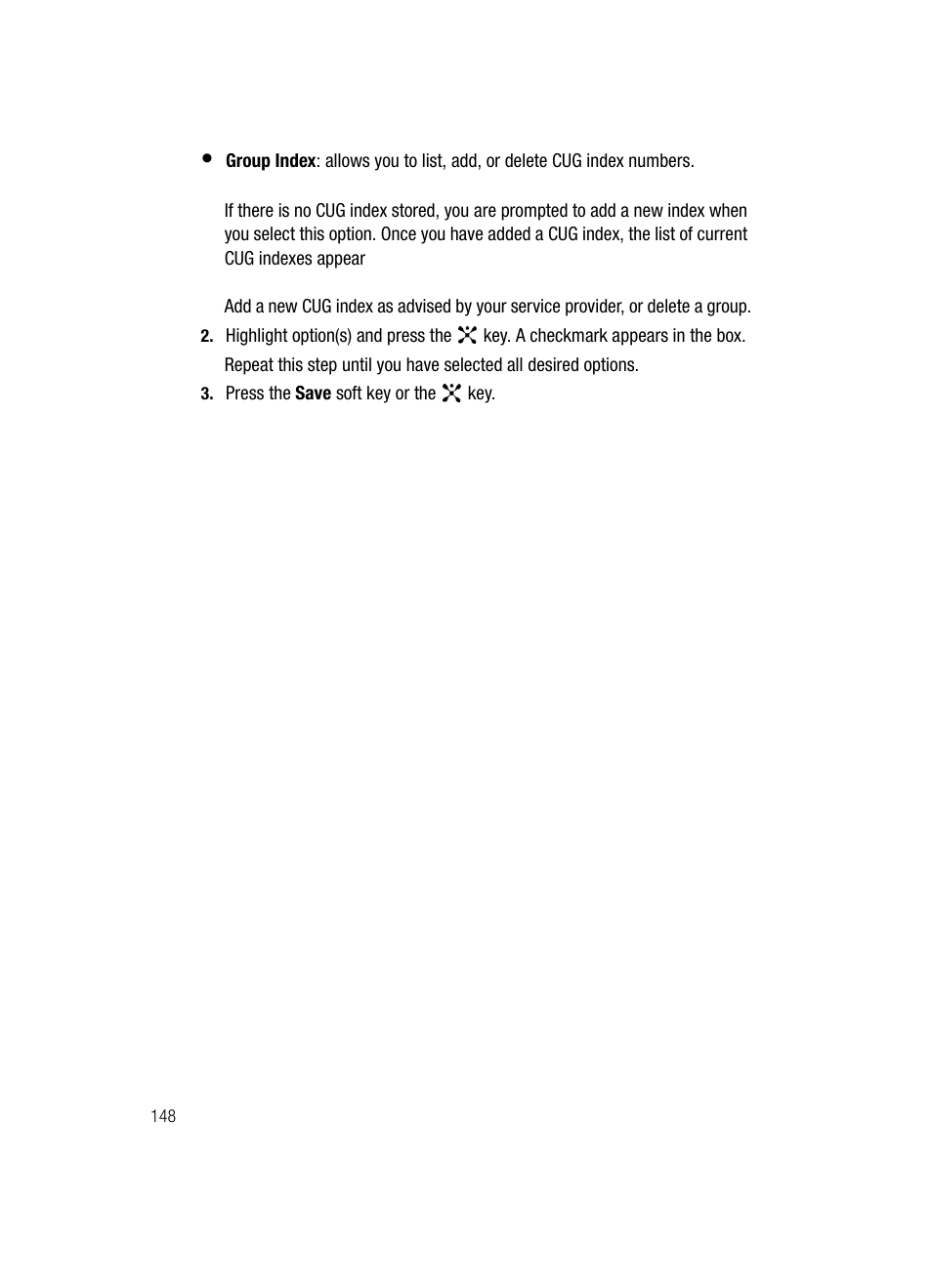 Samsung SGH-ZX20ZKACIN User Manual | Page 148 / 179