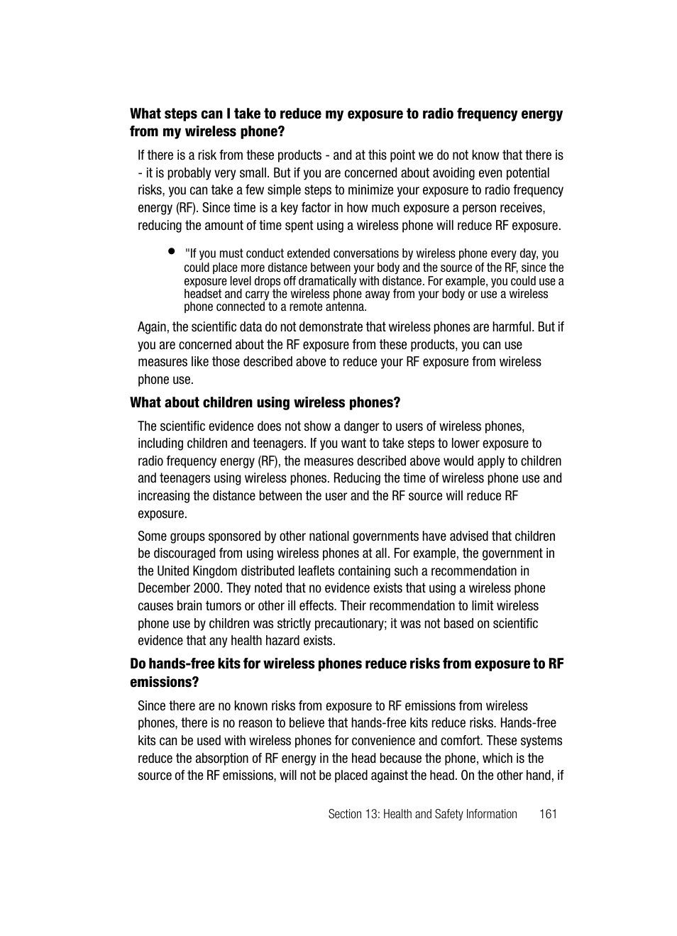 Samsung SGH-ZX20ZKACIN User Manual | Page 161 / 179