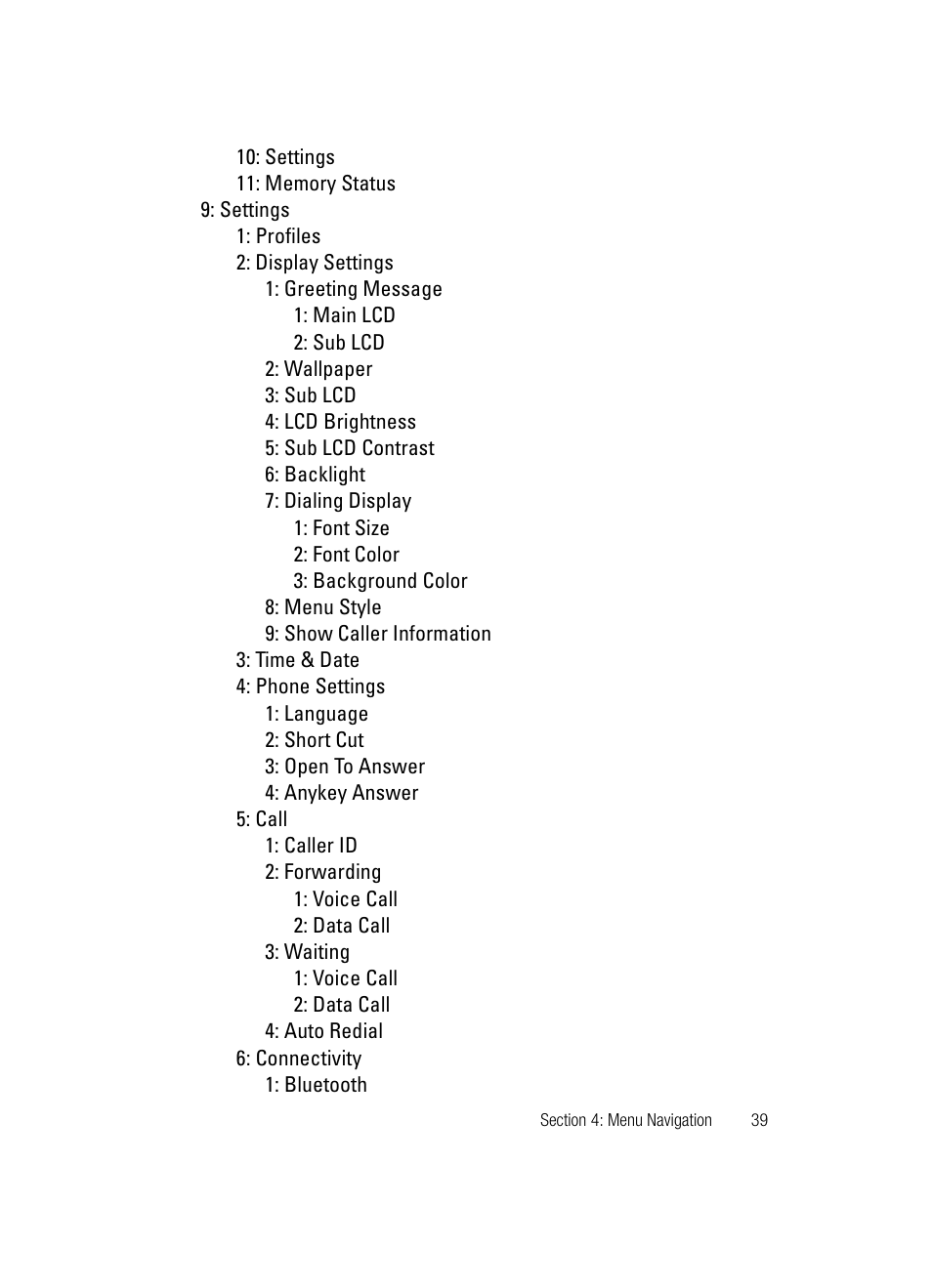 Samsung SGH-ZX20ZKACIN User Manual | Page 39 / 179