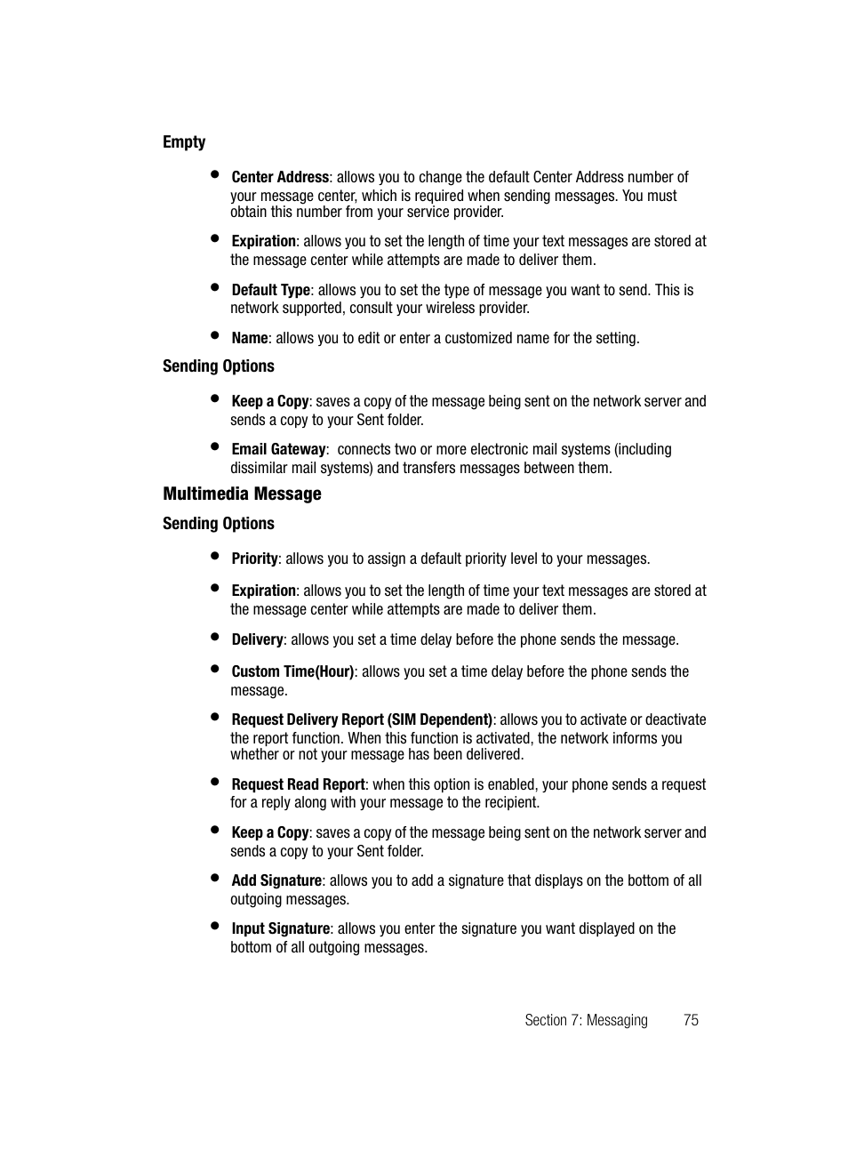 Samsung SGH-ZX20ZKACIN User Manual | Page 75 / 179