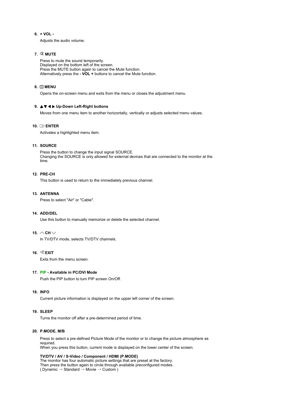 Samsung LS22CRNSF-XAA User Manual | Page 19 / 61