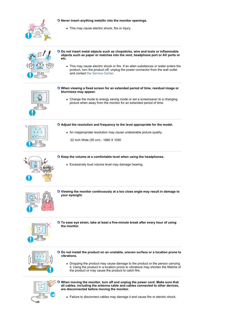 Samsung LS22CRNSF-XAA User Manual | Page 8 / 61