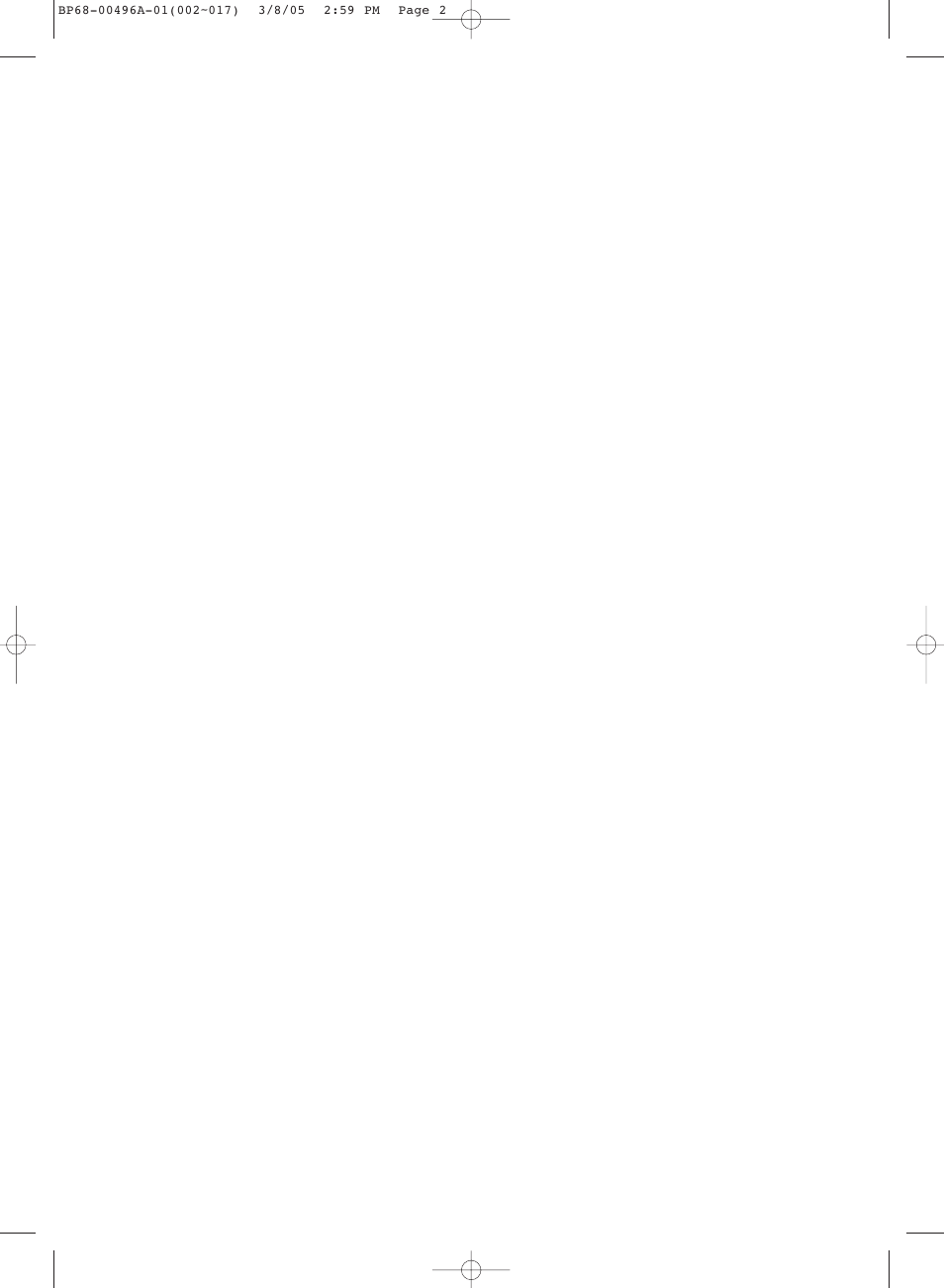 Samsung HLR4266WX-XAA User Manual | Page 2 / 108