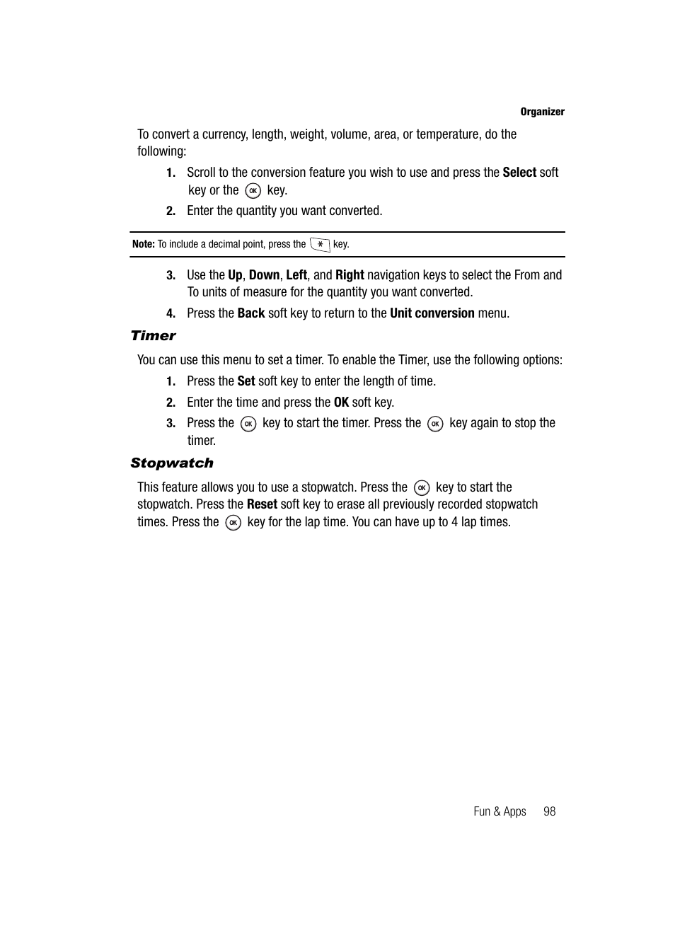 Samsung SGH-T219SRBTMB User Manual | Page 101 / 133