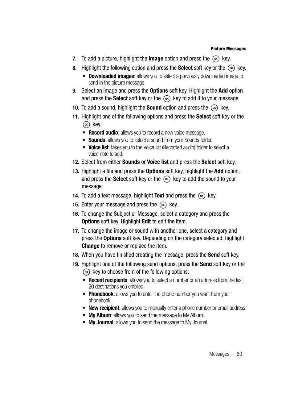 Samsung SGH-T219SRBTMB User Manual | Page 63 / 133