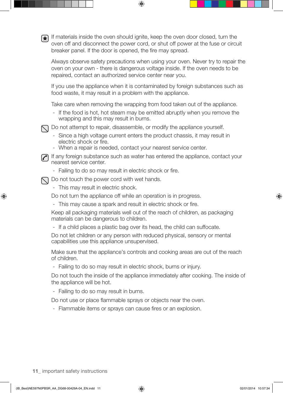 Samsung NE597N0PBSR-AA User Manual | Page 12 / 72